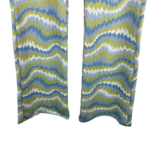 NWT Urban Outfitters UO Sz S Bryn Pull On Flare Pant pants high-rise XL Lime - Picture 5 of 13